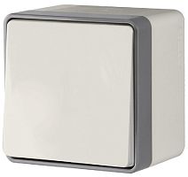 Выключатель накладной Werkel Gallant 1-кл. IP44 слоновая кость картинка